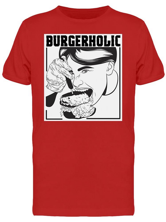 Burgerholic Tee Men's -Image by Shutterstock