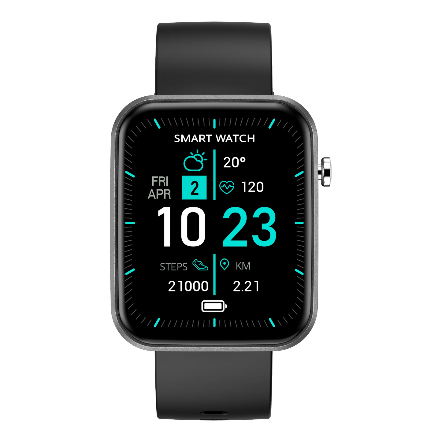 Advanced Smartwatch With Three Bands And Wellness + Activity Tracker - fashion finesse accessories