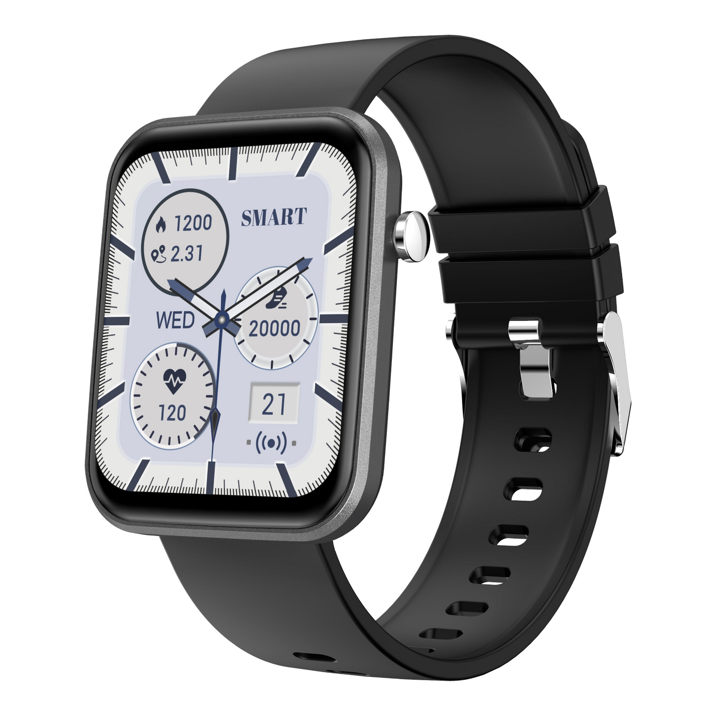 Advanced Smartwatch With Three Bands And Wellness + Activity Tracker - fashion finesse accessories