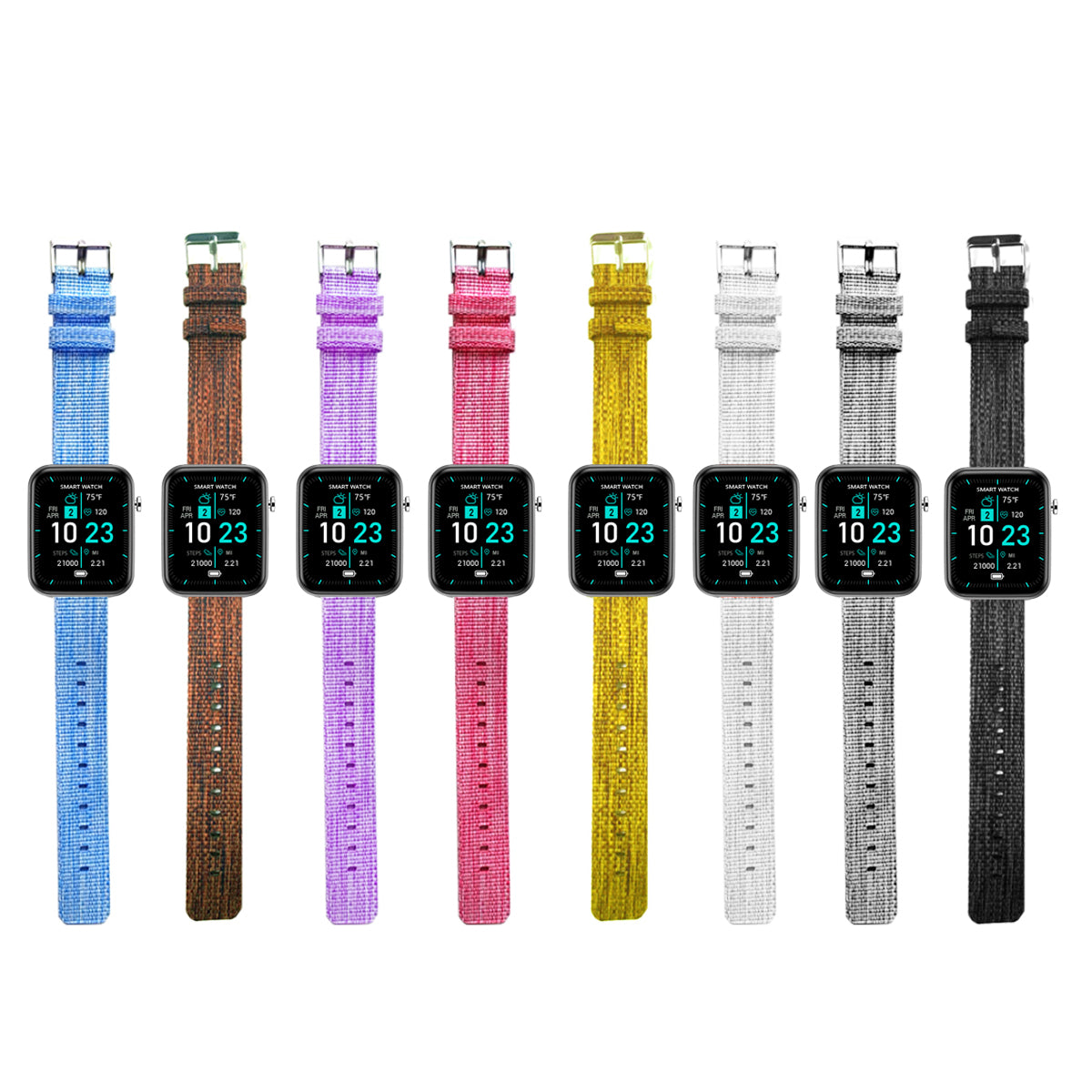 Advanced Smartwatch With Three Bands And Wellness + Activity Tracker - fashion finesse accessories