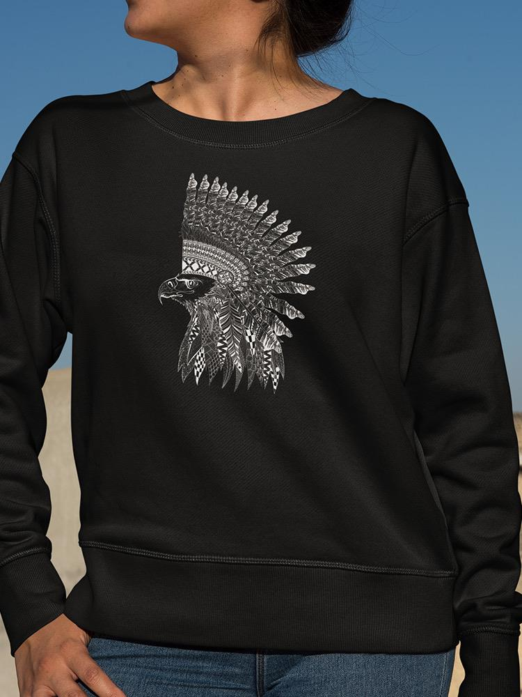 Ethnic Flying Eagle Sweatshirt Women's -Image by Shutterstock