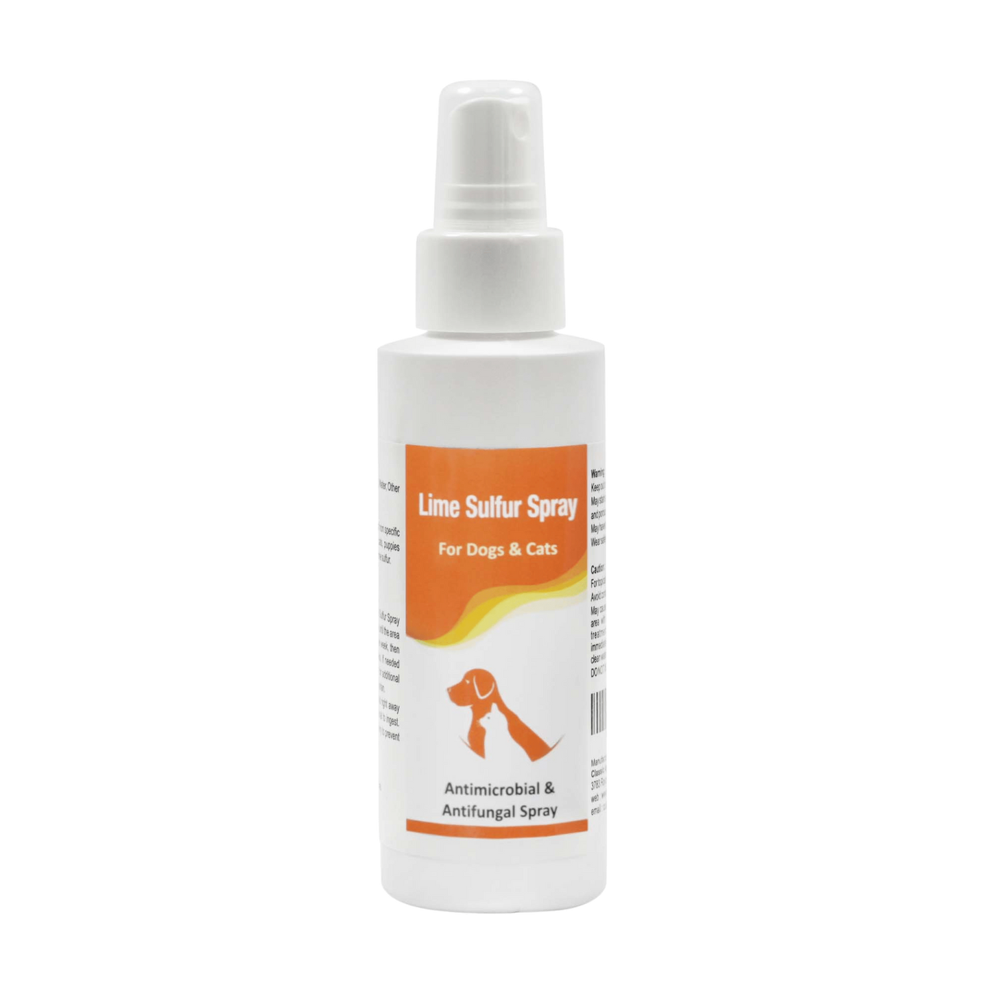 Lime Sulfur Pet Skin Cream and Spray - Effective Relief and Prevention for Itchy Skin