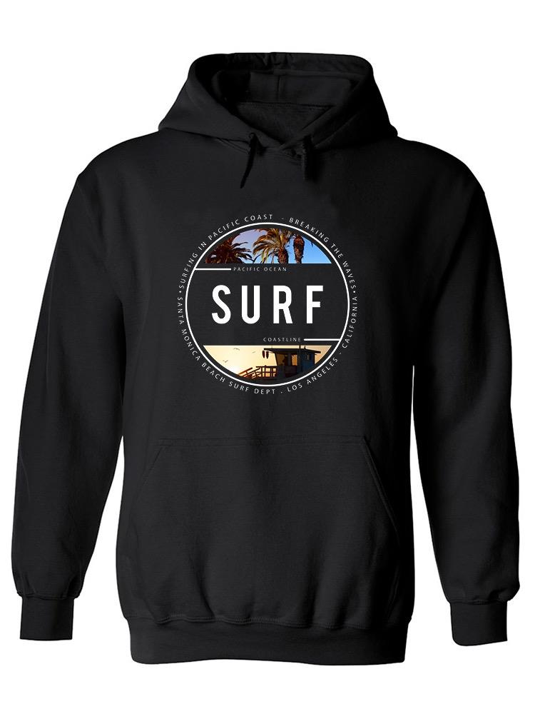 Surf Design Hoodie Men's -Image by Shutterstock