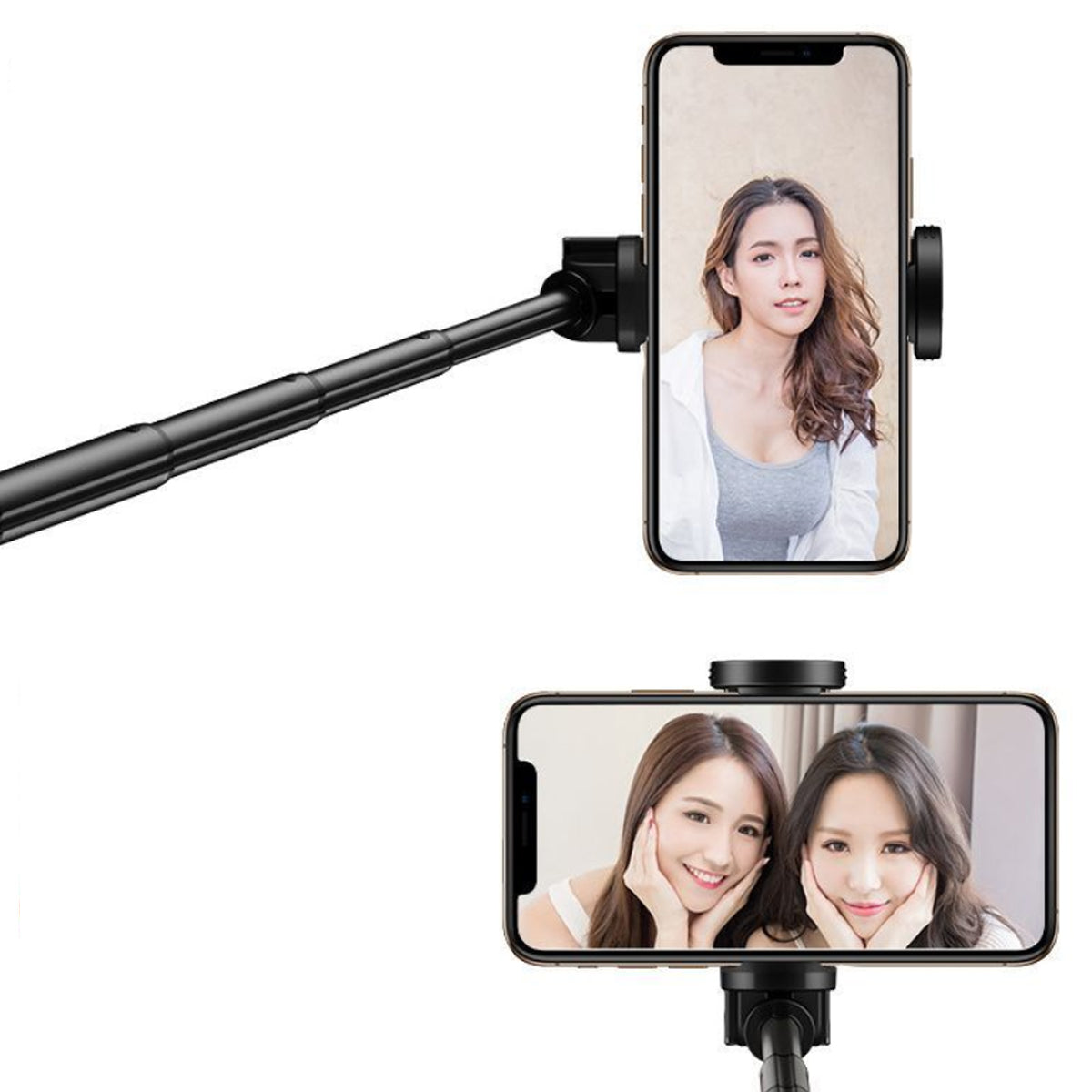 Invisi Mini Selfie Stick Extendable And Foldable - fashion finesse accessories