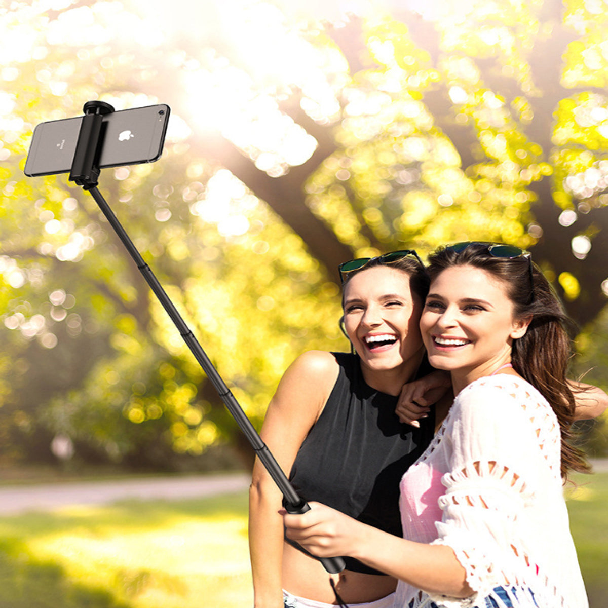 Invisi Mini Selfie Stick Extendable And Foldable - fashion finesse accessories