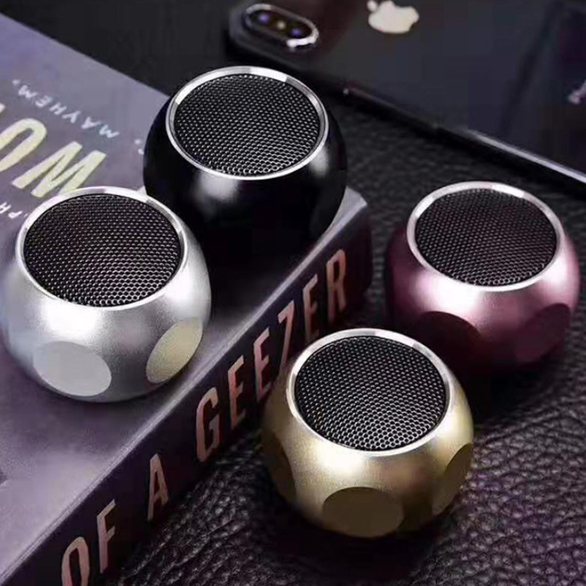 Big Sound Mini Speakers In 5 Colors - fashion finesse accessories