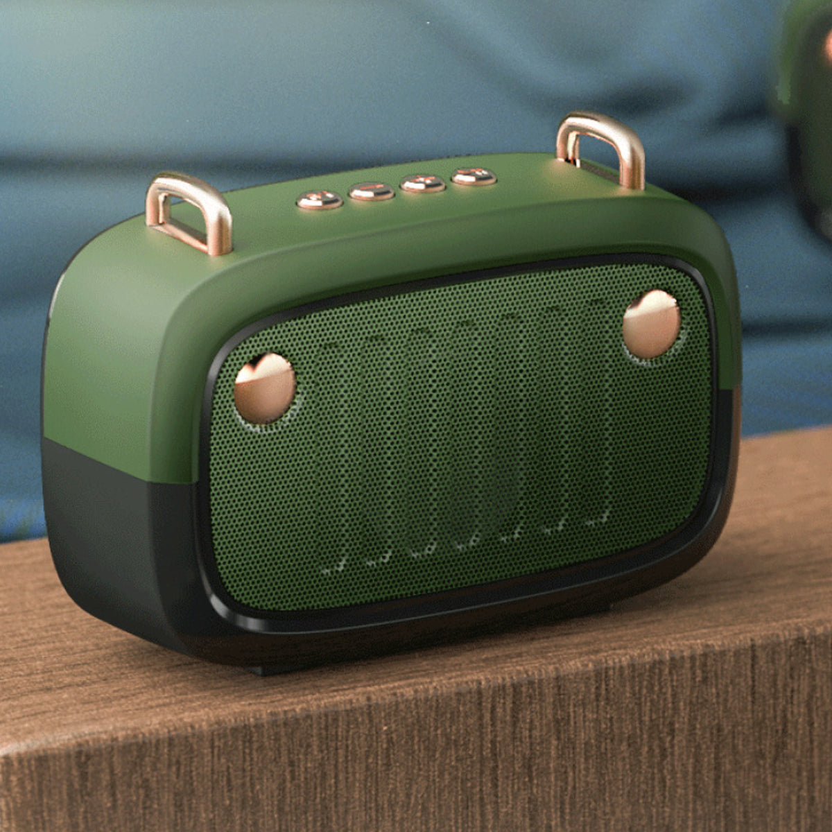 Retro Look FM Radio and Bluetooth Speaker - Enjoy Smooth and Easy Sounds