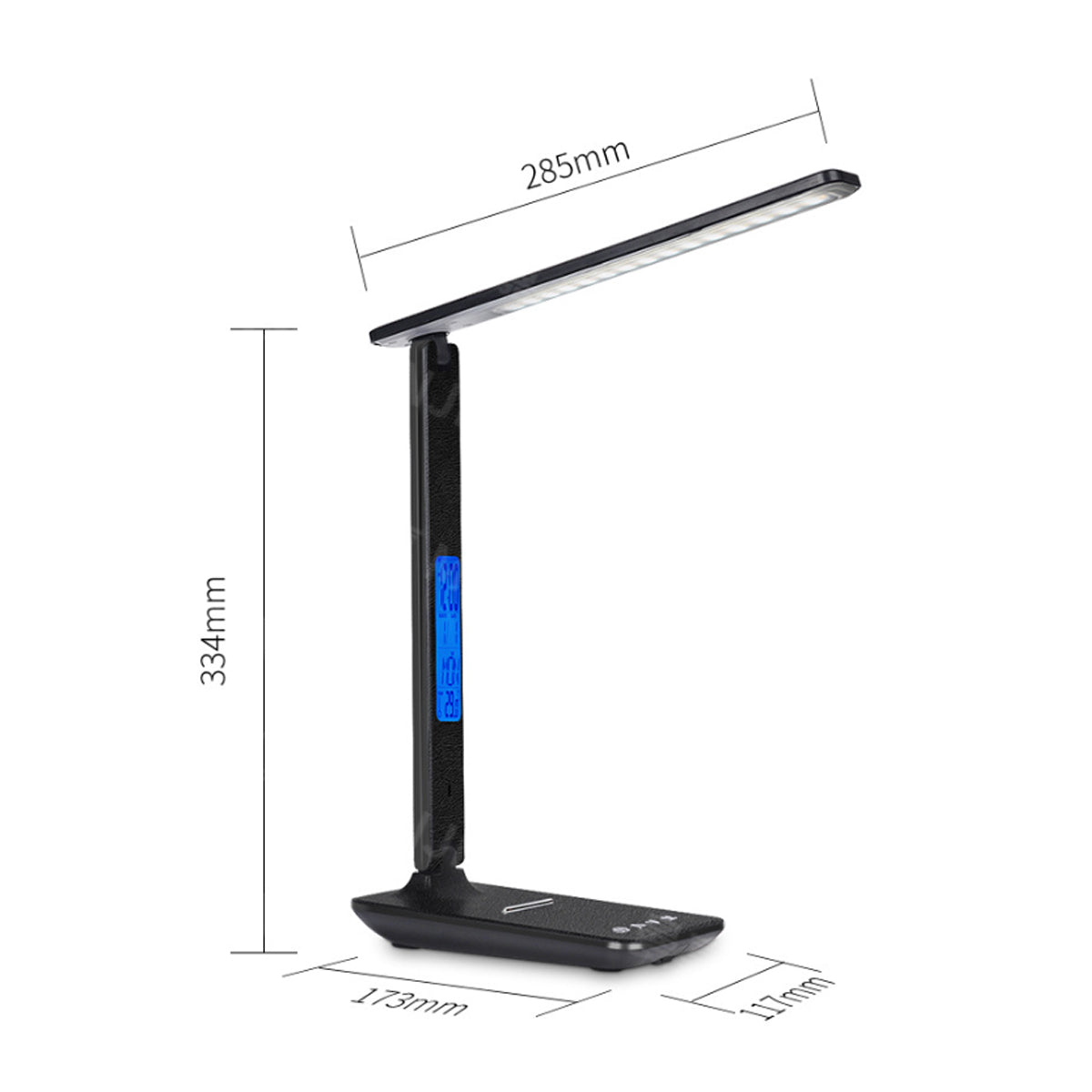 Lamp Plus 3 in 1 Lamp With Phone Charger, Clock And Thermostat - Multi-Functional, Full-Spectrum Lighting