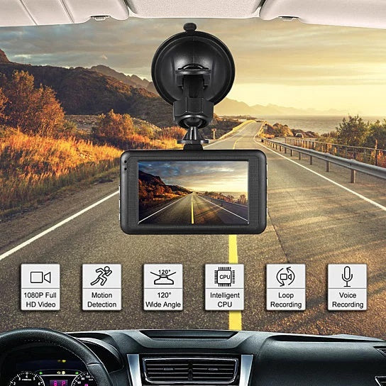 Black Box Dash Cam 1080P G-Sensor Looping Car Camera - fashion finesse accessories