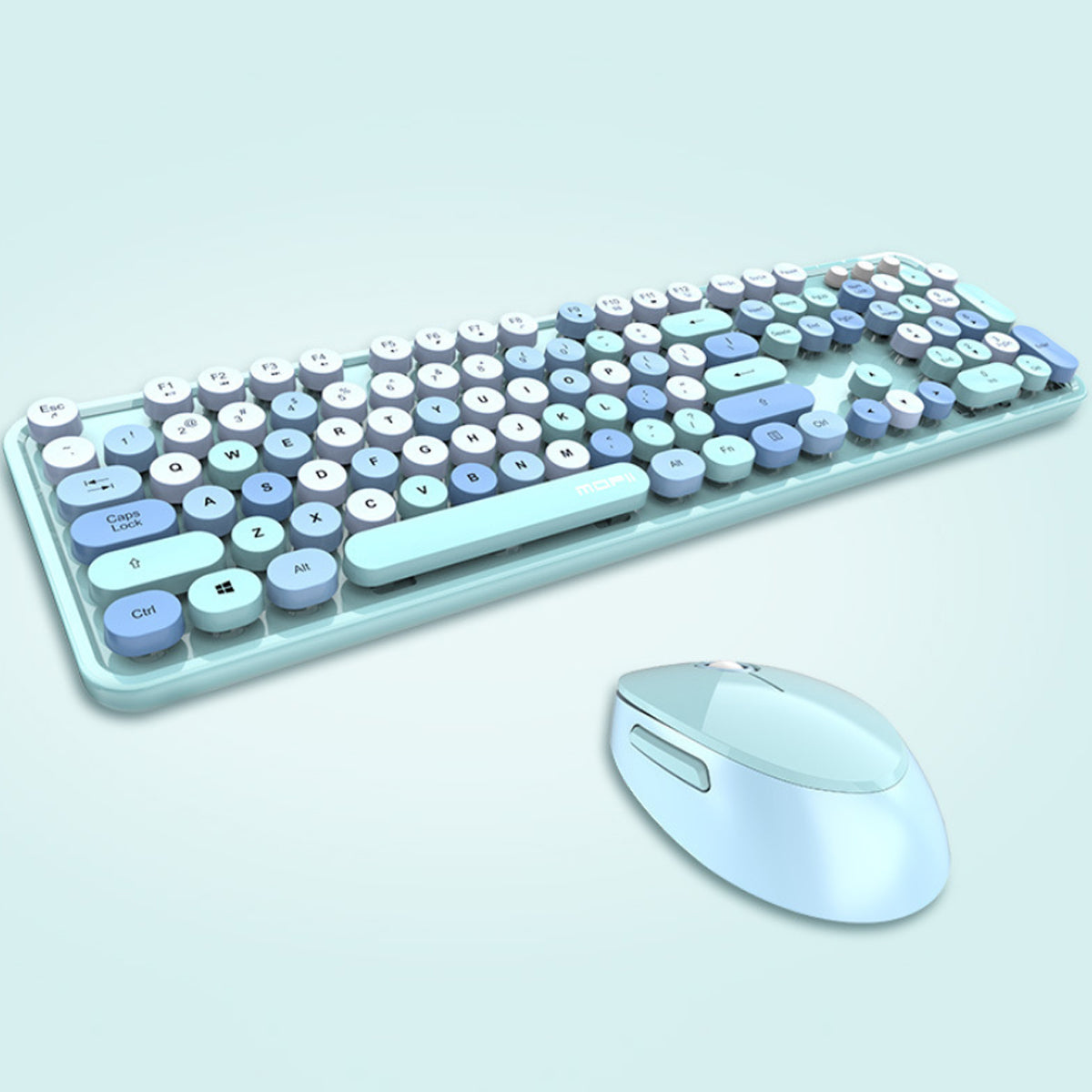 Spring Multi Wireless Keyboard And Mouse Set - fashion finesse accessories