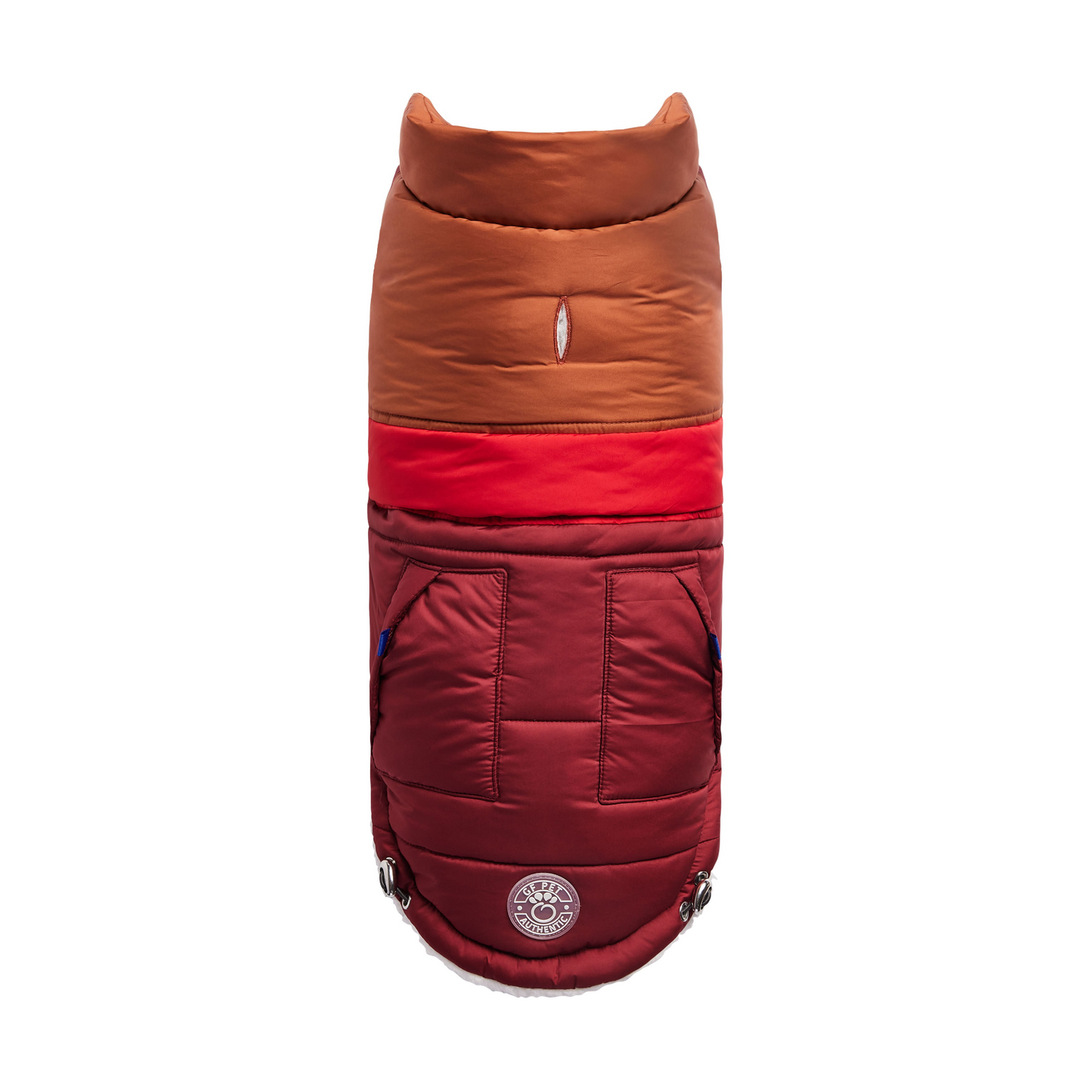 Retro Puffer - Dark Red