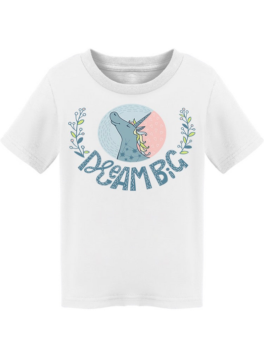 Dream Big With Unicorn Tee Toddler's -Image by Shutterstock