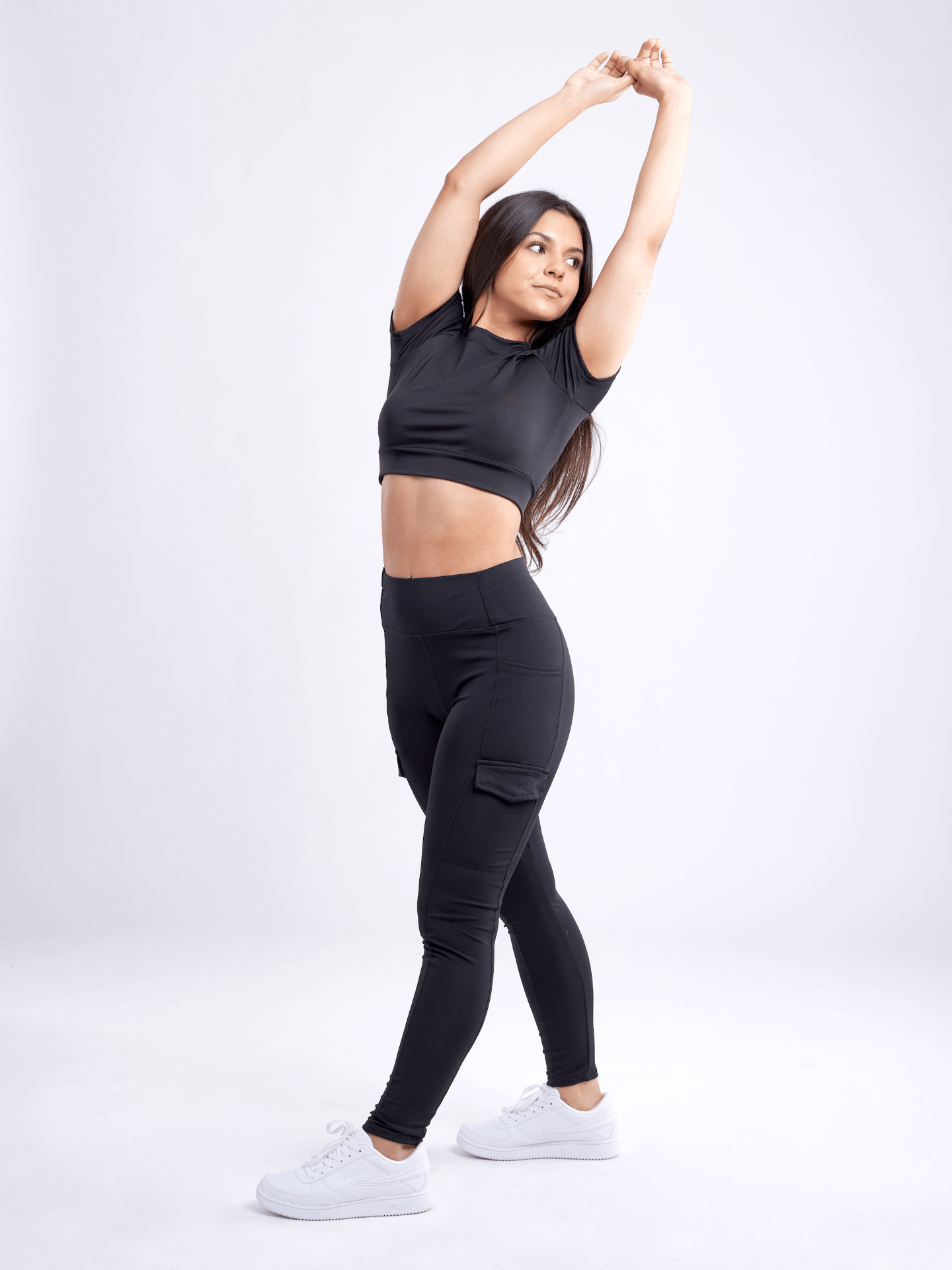 High-Waisted Leggings with Side Cargo Pockets | JupiterGear