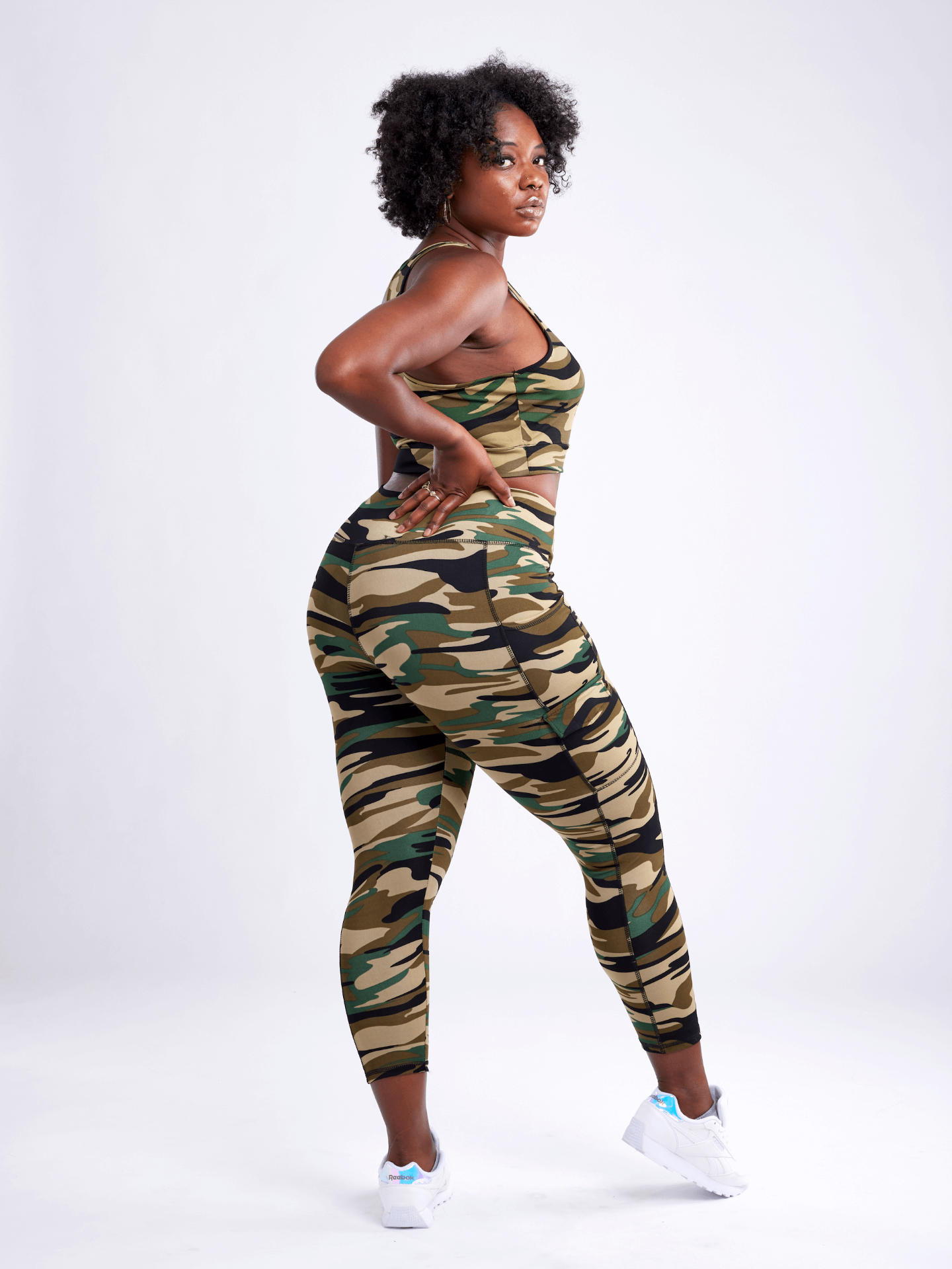 High-Waisted Leggings with Side Cargo Pockets | JupiterGear