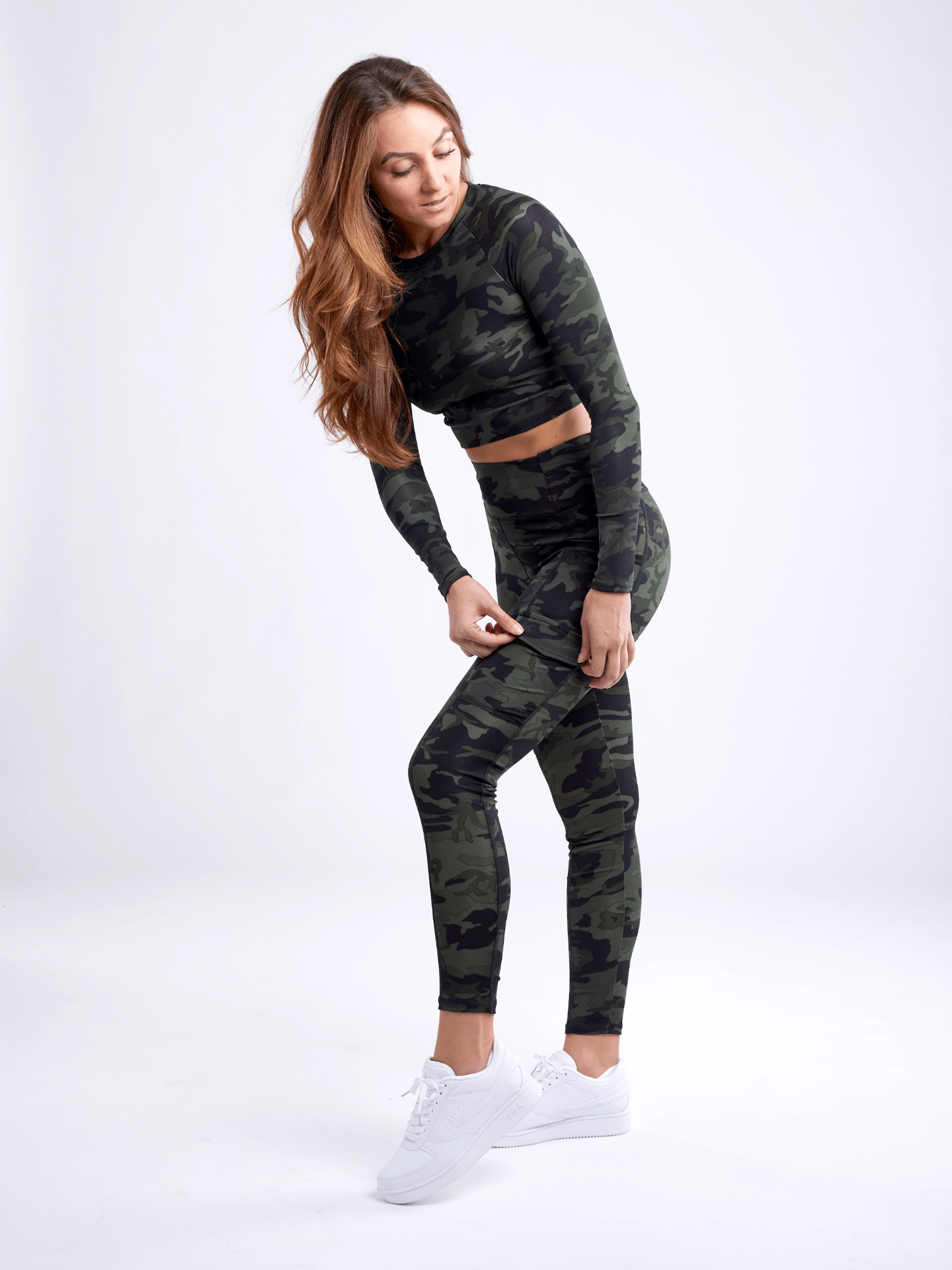 High-Waisted Leggings with Side Cargo Pockets | JupiterGear