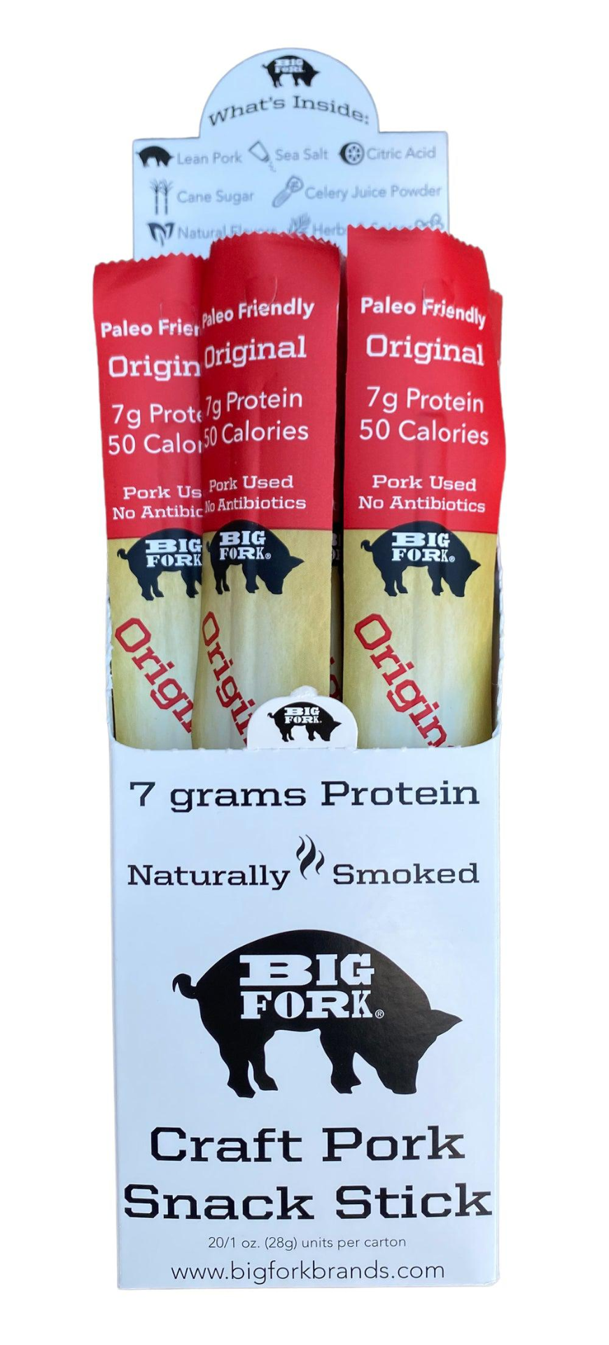 Craft Pork Snack Stick Sample (3 sticks total)