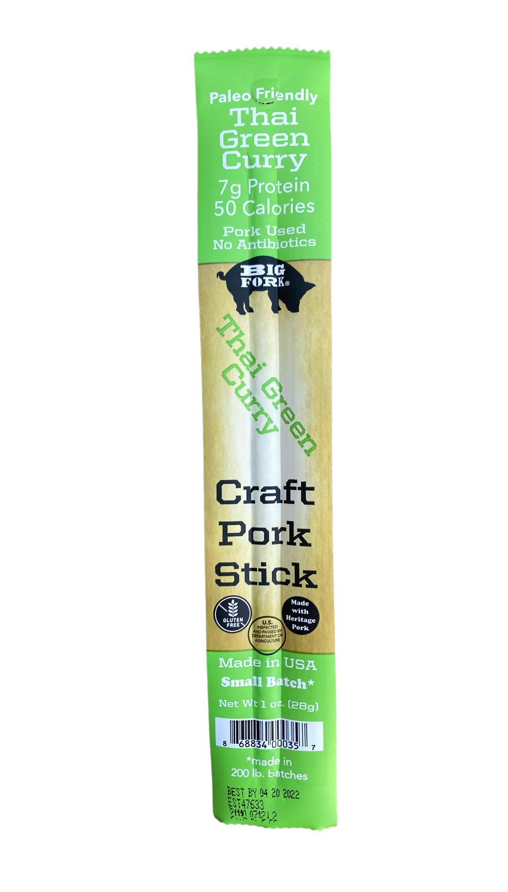 Craft Pork Snack Stick Sample (3 sticks total)