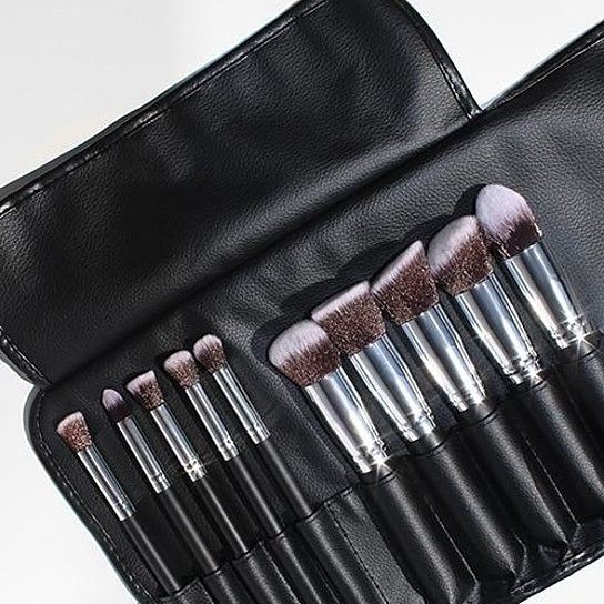 Pagent Winner 10 Pc Make Up Brush Set - fashion finesse accessories