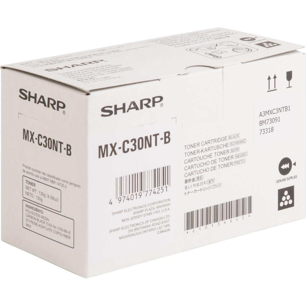 Sharp Original High Yield Laser Toner Cartridge - Black - 1 Each - 6000 Pages