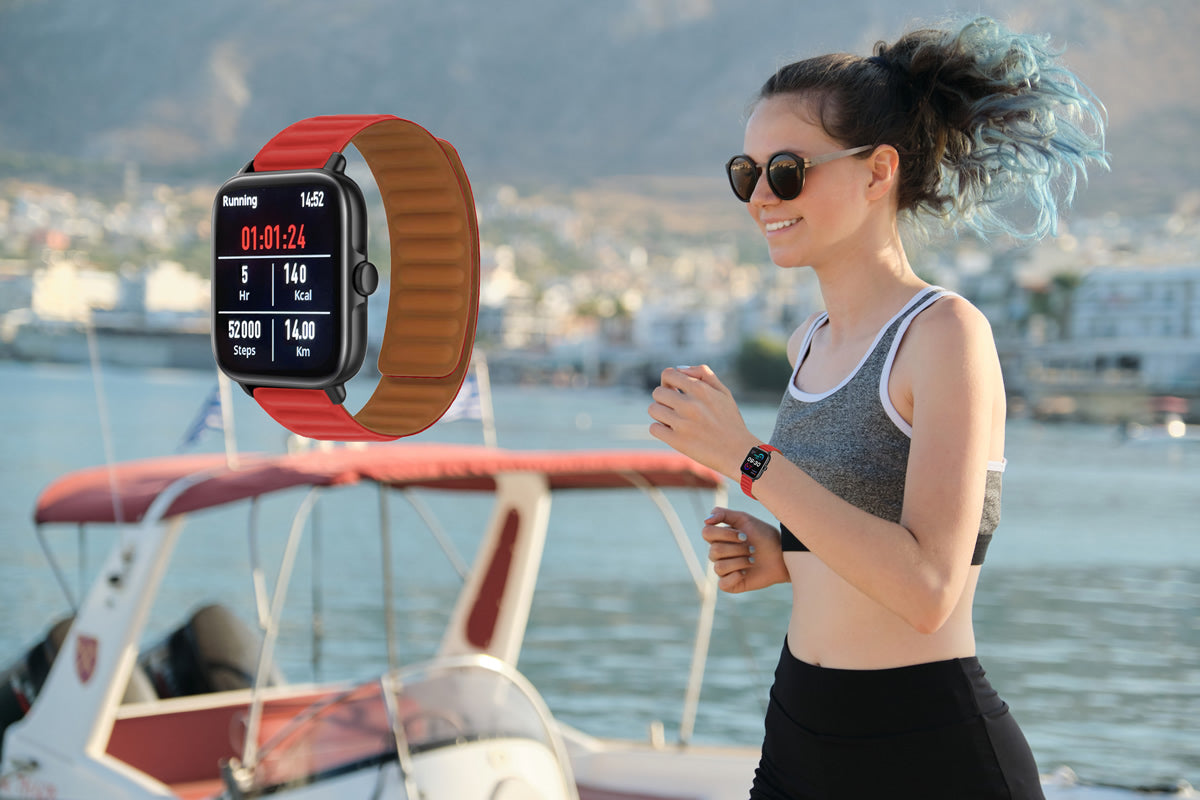 SmartPRO Smartwatch With Magnetic Belt And Activity Tracker - Stay Connected and Track Your Wellness