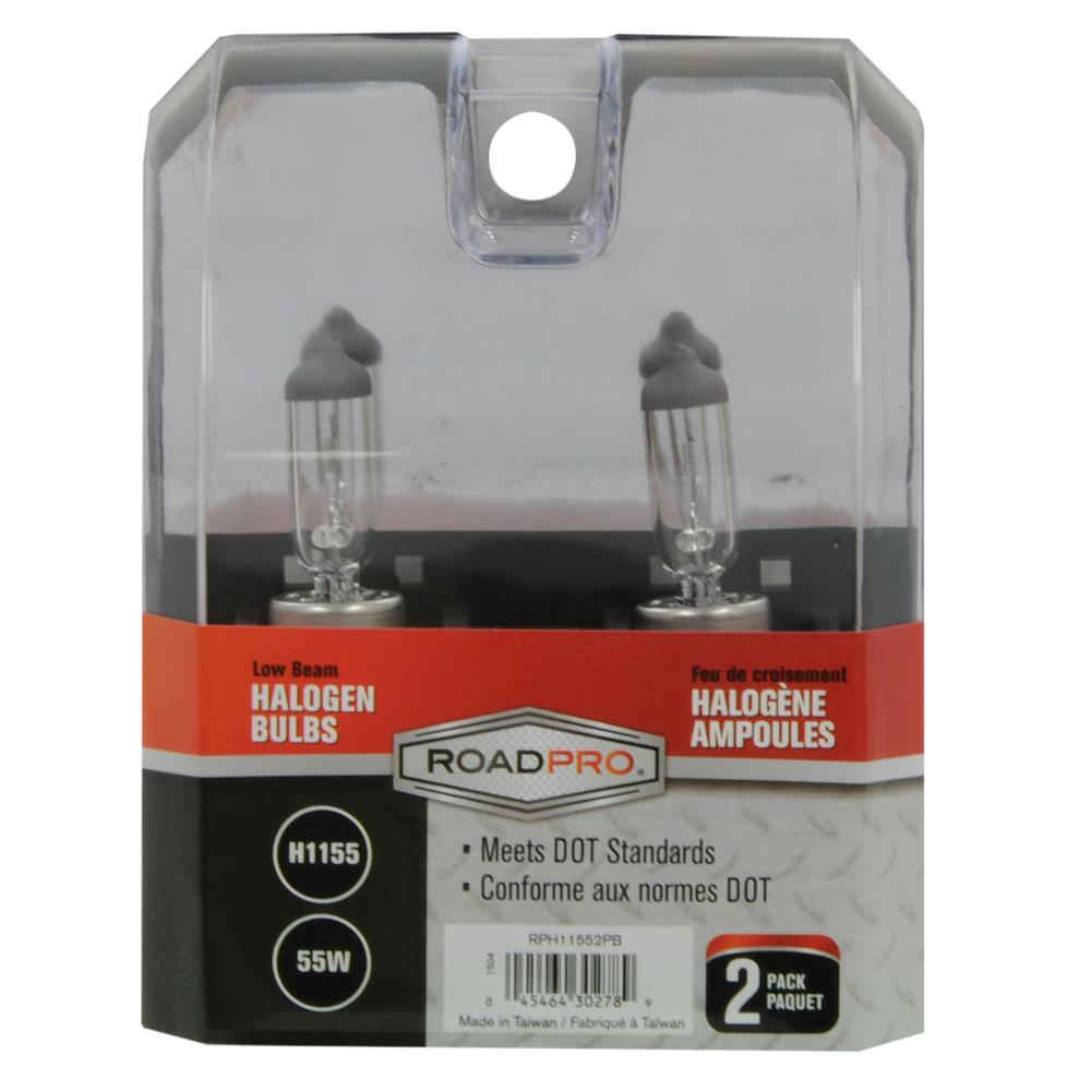 H11 HEADLIGHT BULB/2PK/55W/PLASTIC BOX - High-Quality Replacement Bulbs