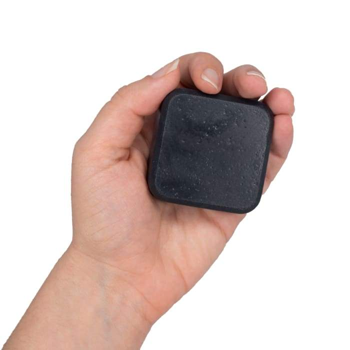 Acne Control Activated Charcoal Facial Soap: Tea Tree + Peppermint - fashion finesse accessories