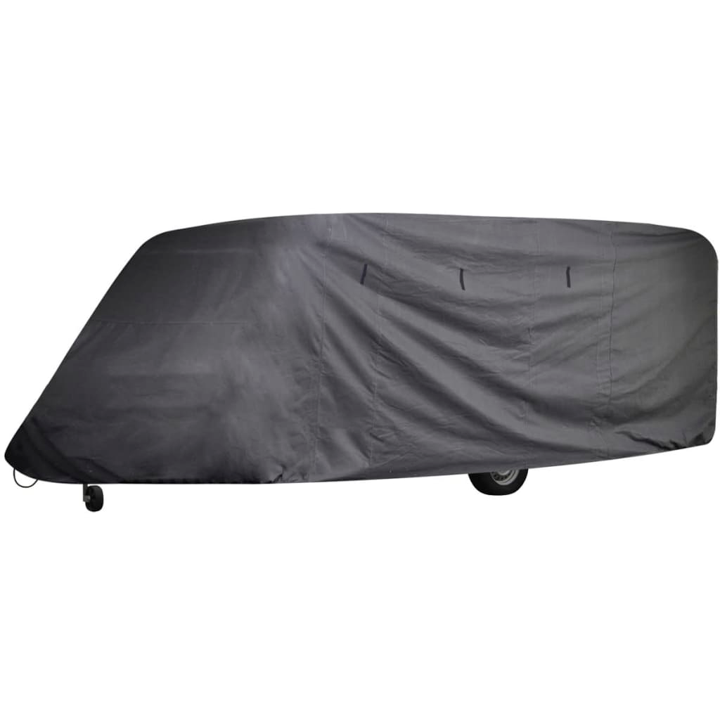 vidaXL Caravan Cover Gray M