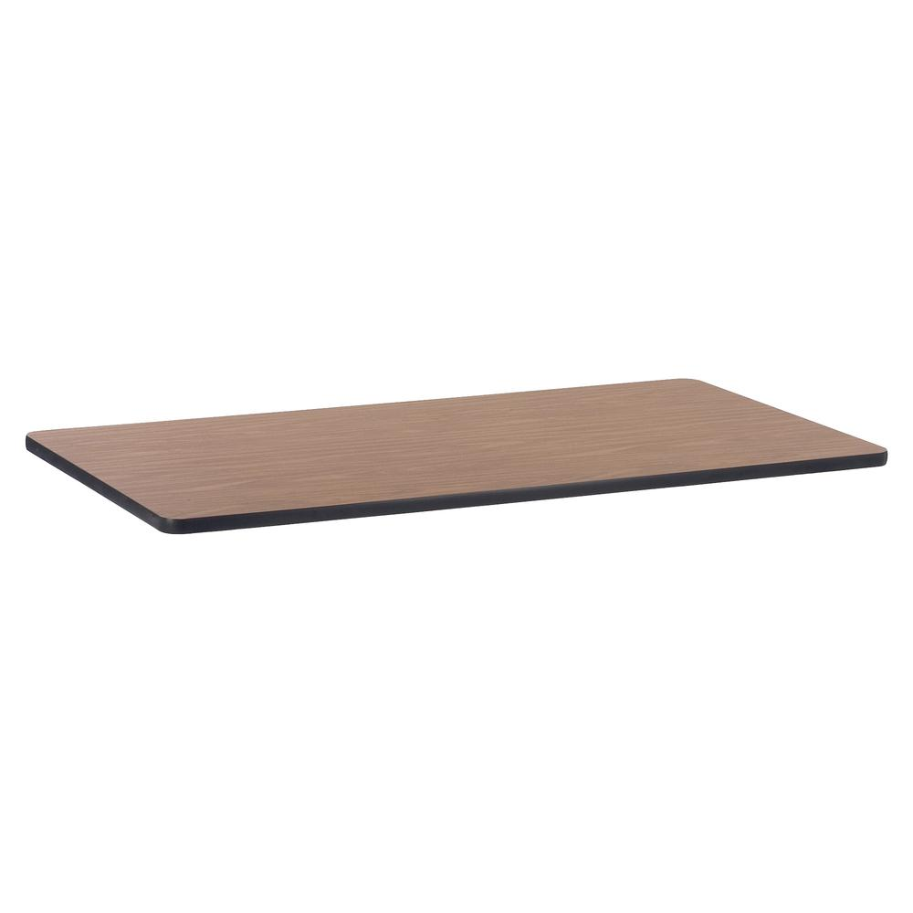 Lorell Classroom Activity Tabletop - High Pressure Laminate (HPL) Rectangle, Medium Oak Top - 30" Table Top Width x 60" Table Top Depth x 1.13" Table Top Thickness - Assembly Required - 1 Each