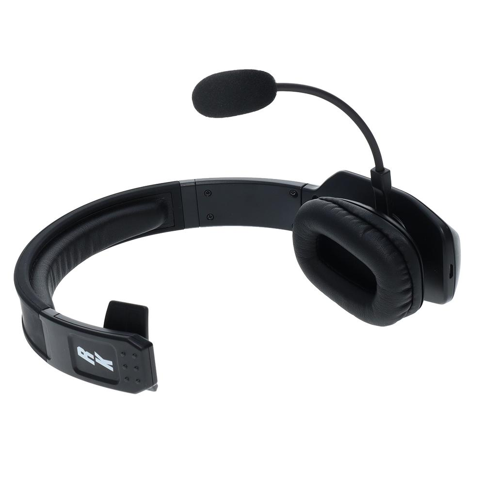 Noise Cancelling Bluetooth(R) Headset Wireless Trucker Headset w Mic Premium RKING3000