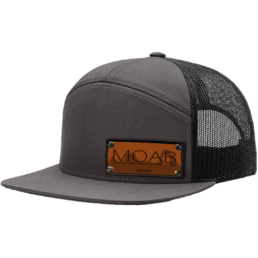 Moab Destination Burnt Orange on Charcoal, Black