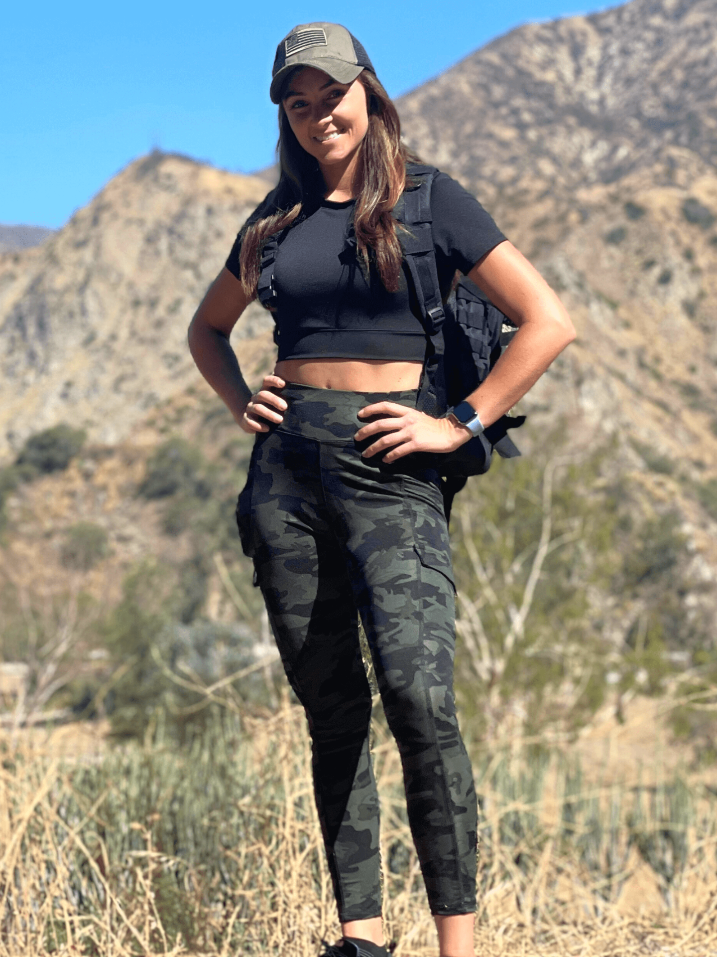 High-Waisted Leggings with Side Cargo Pockets | JupiterGear