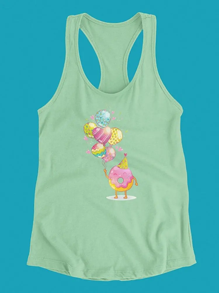 A Donut's Birthday Tank Women's