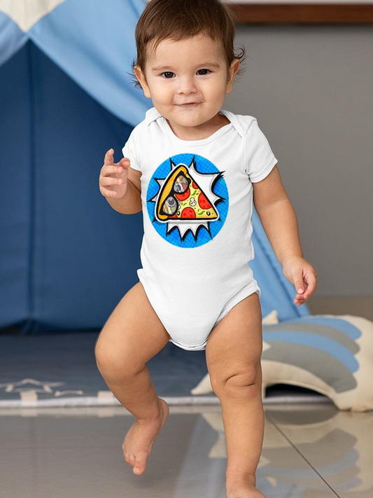 Comic Style Pizza Bodysuit -Image by Shutterstock