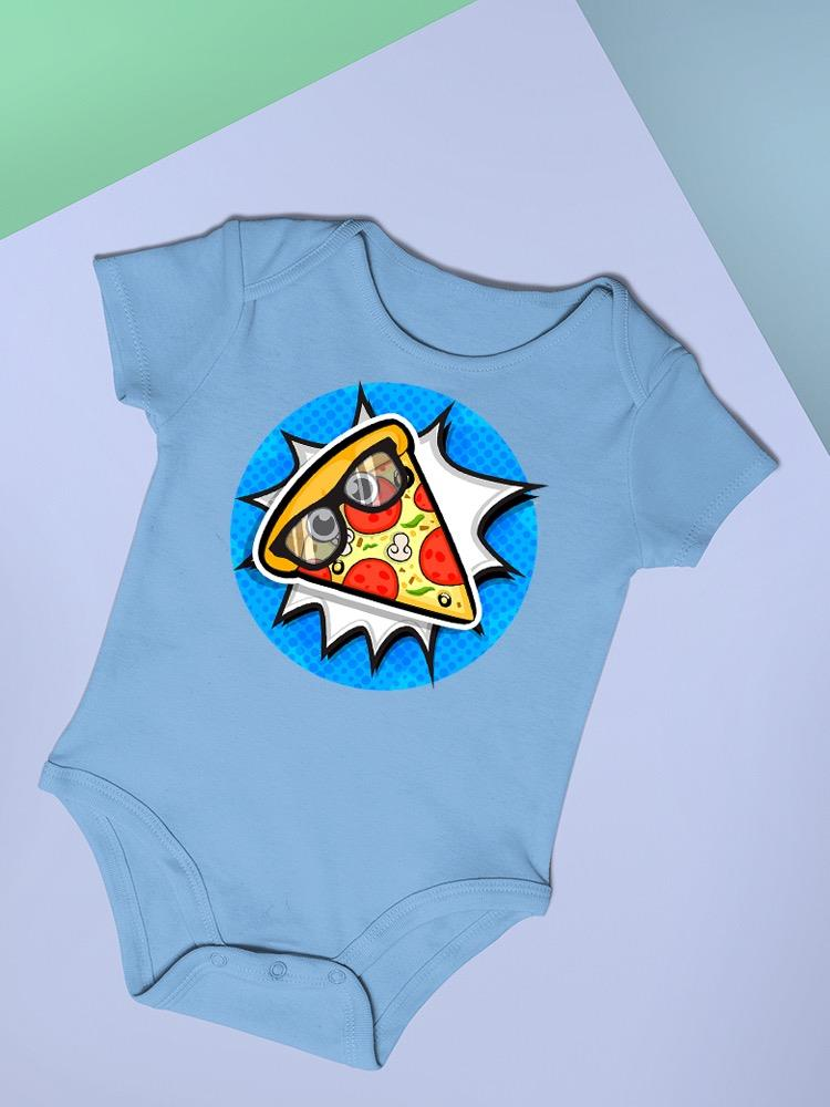 Comic Style Pizza Bodysuit -Image by Shutterstock