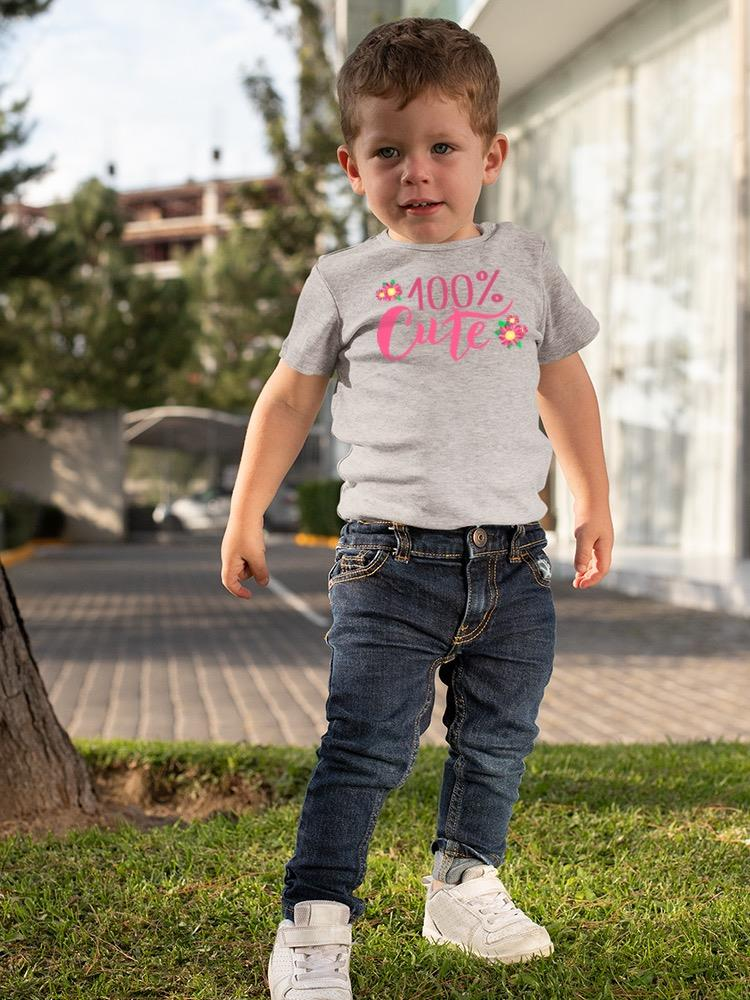 100 Percent Cute toddler Bodysuit -Image by Shutterstock