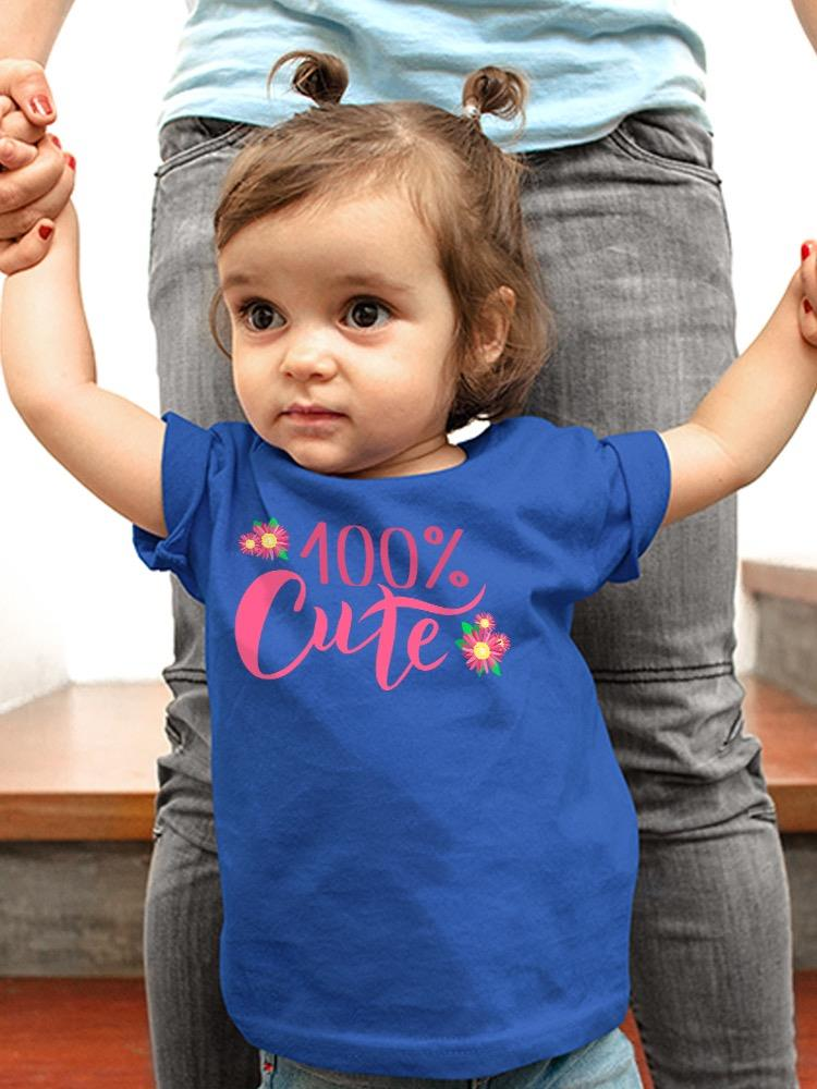 100 Percent Cute toddler Bodysuit -Image by Shutterstock