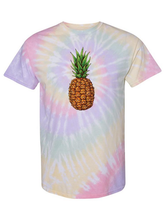 A Pineapple Tie Dye Tee -SPIdeals Designs