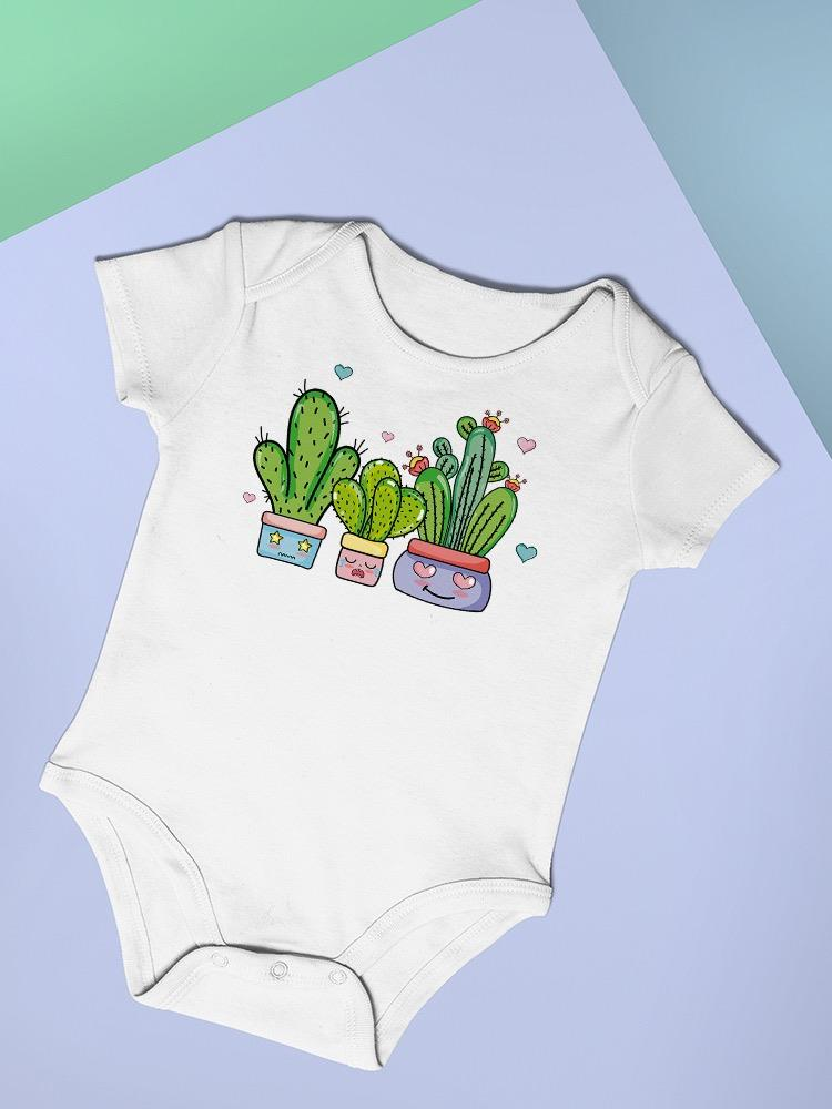 Kawaii Flowerpots Bodysuit -Image by Shutterstock