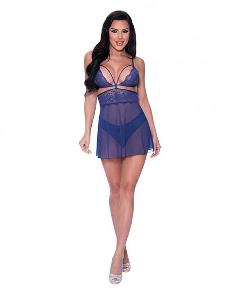 Berrylicious Babydoll & Panty Blue L/xl