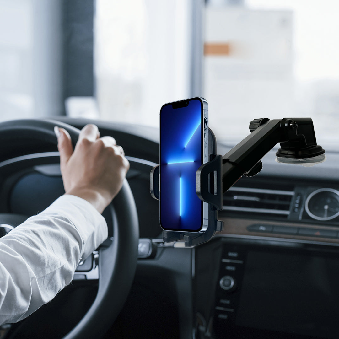 Car Phone Mount Holder with Adaptable Cradle Adjustable Long Neck