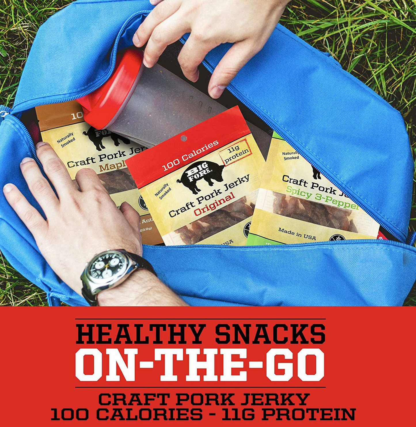 Craft Pork Jerky Sample - 1 pack of each flavor (3 total)