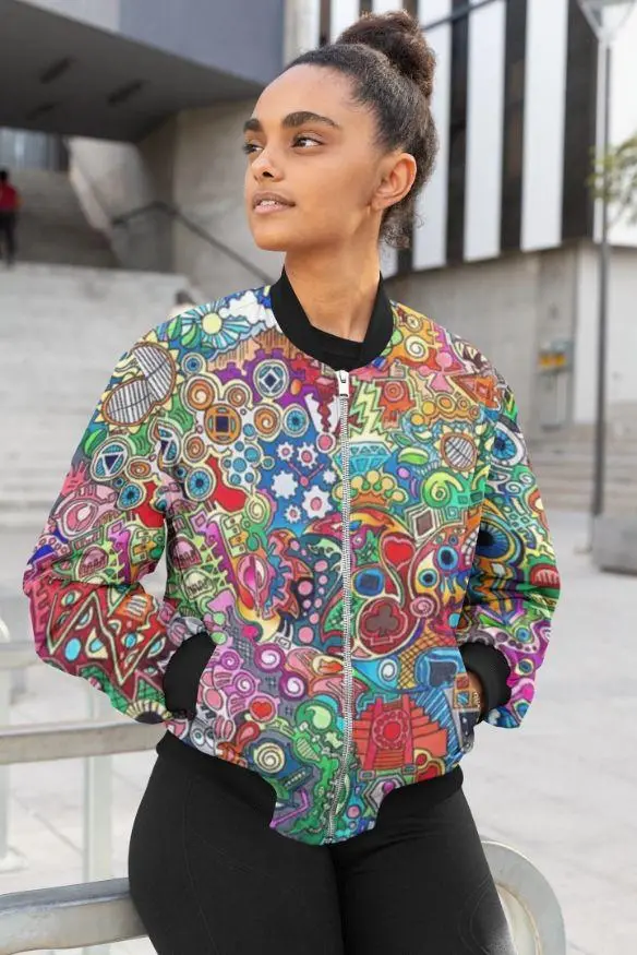 Rapt Female Bomber Jacket