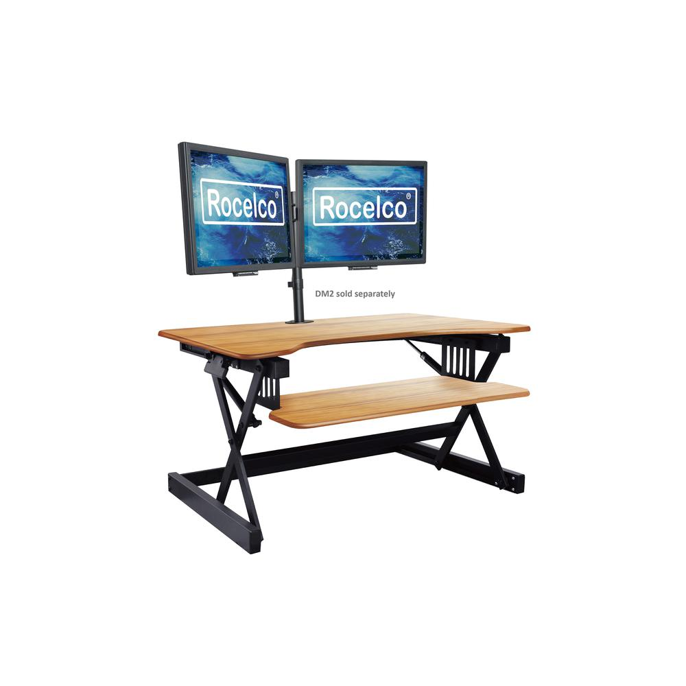 Rocelco 32" Height Adjustable Standing Desk - Enhance your Workday