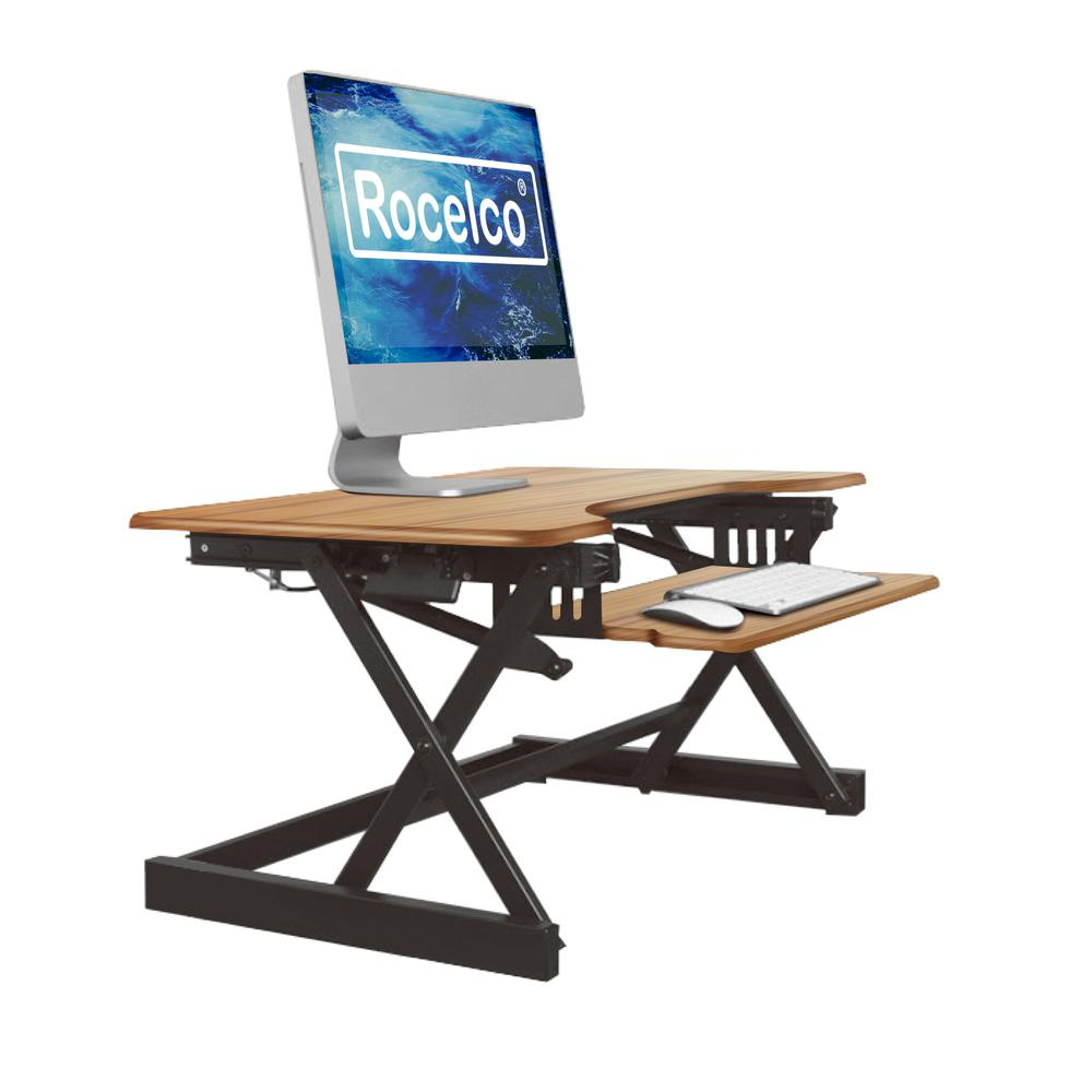 Rocelco 32" Height Adjustable Standing Desk - Enhance your Workday