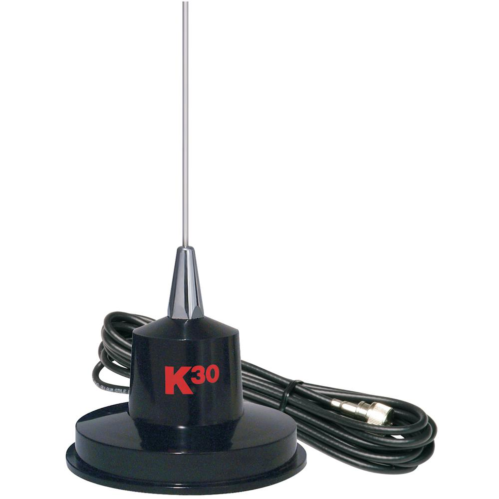 300-Watt Magnet Mount CB Antenna Stainless Steel 35-inch CB Radio Whip Antenna K-40