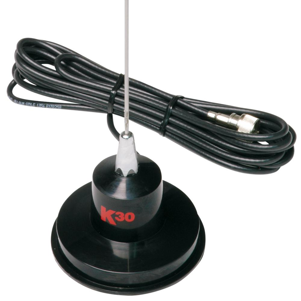 300-Watt Magnet Mount CB Antenna Stainless Steel 35-inch CB Radio Whip Antenna K-40