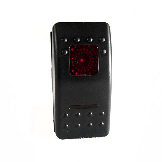 LED Rocker 12-Volt On/Off Switch (Red)