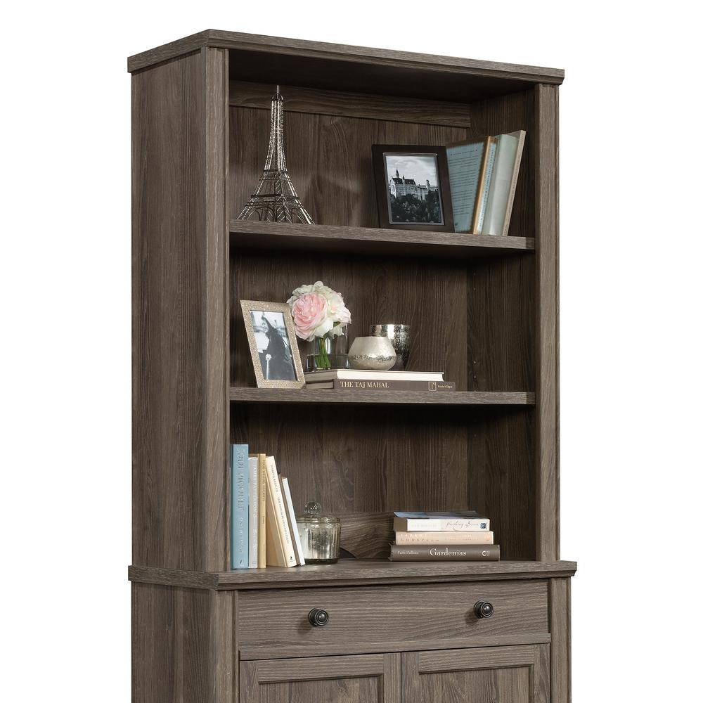 Hammond Library Hutch Emery Oak - Enhance Your Workspace