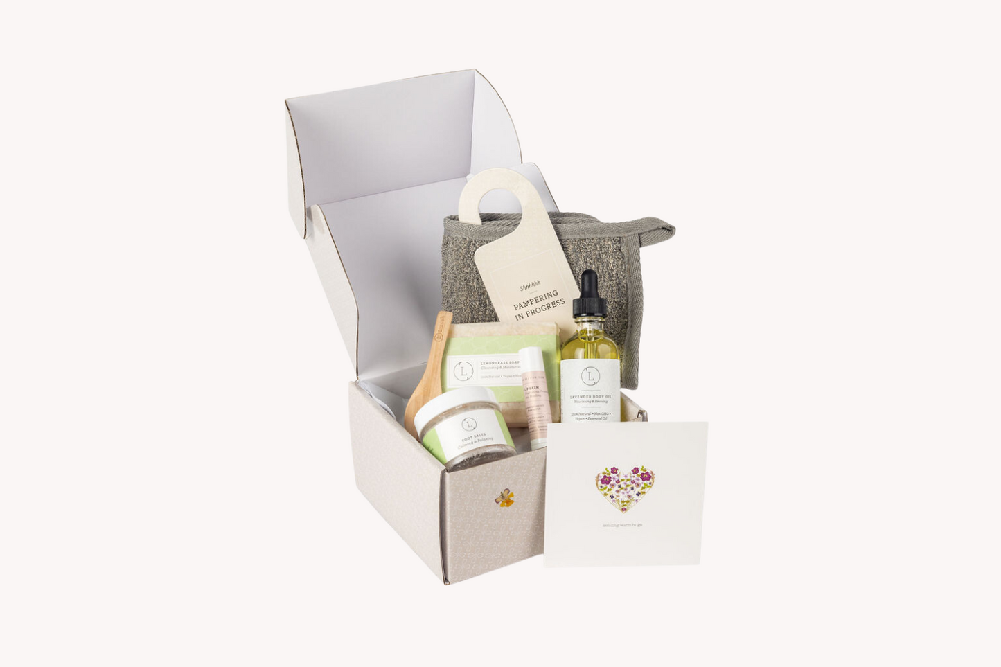 Self care gift box, Natural skincare gift set - AG - fashion finesse accessories