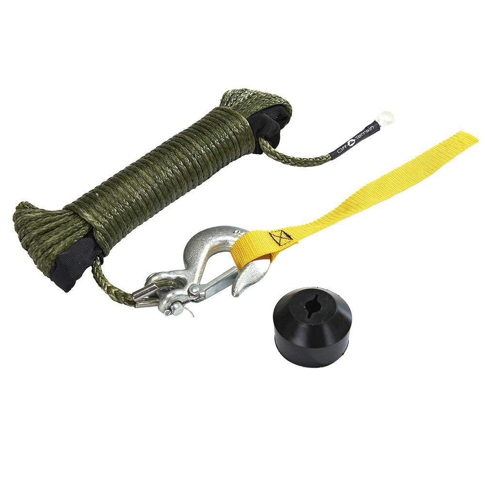 Syn Winch Rope Kit 50Ft X 0.1875In